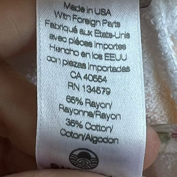 SUNDRY drawstring terry lounge Shorts Tie Dye DRAWSTRING MEDIUM Comfy Cozy NWT - Picture 8 of 11